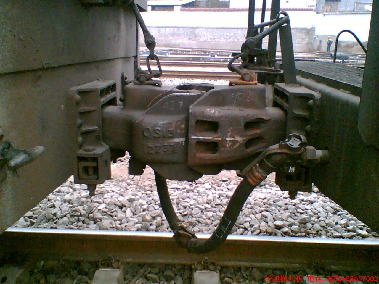 鐵路車輛車鉤內(nèi)腔拋丸清理機(jī)